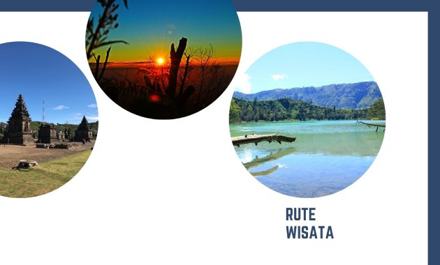 Rute wisata Dieng dari Homestay