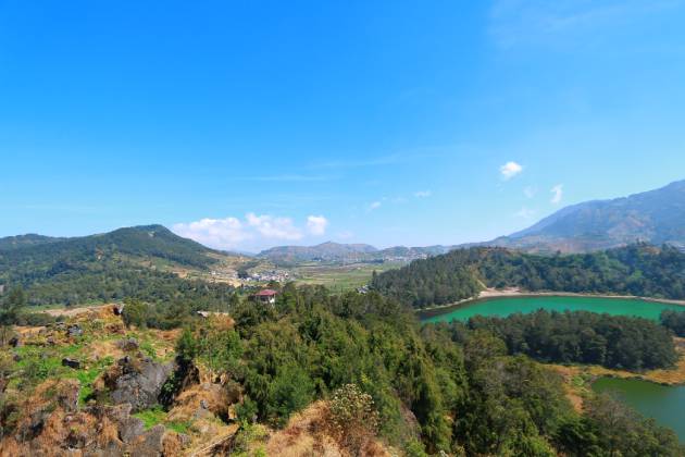 Letak geografis dan astronomi dataran tinggi Dieng