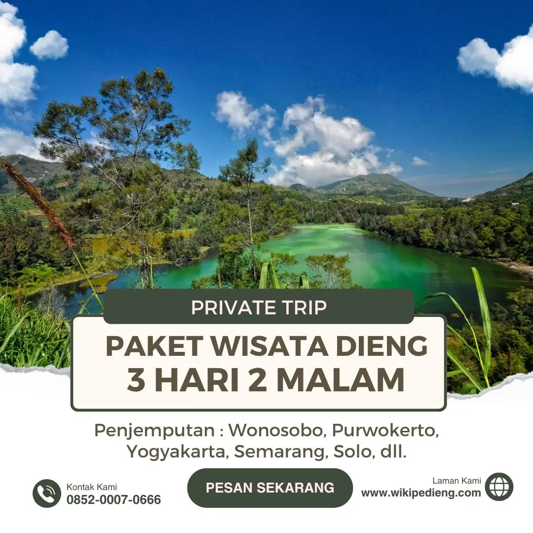 Paket Wisata Dieng 3 hari 2 malam
