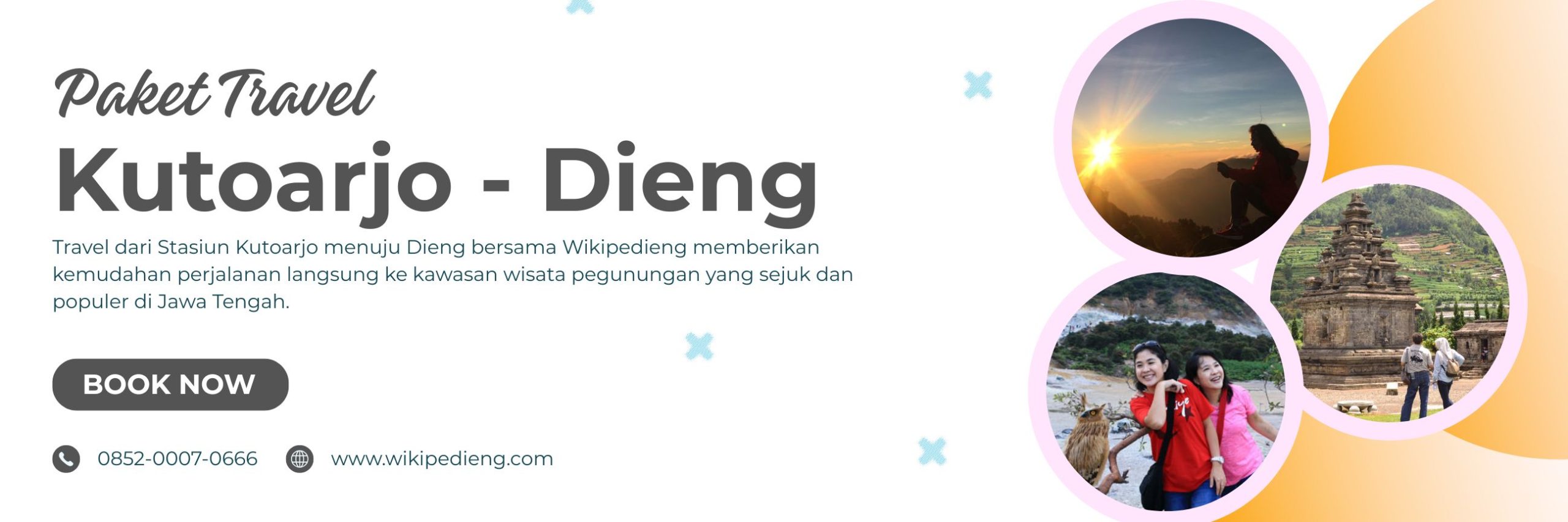 Travel dari Stasiun Kutoarjo menuju Dieng