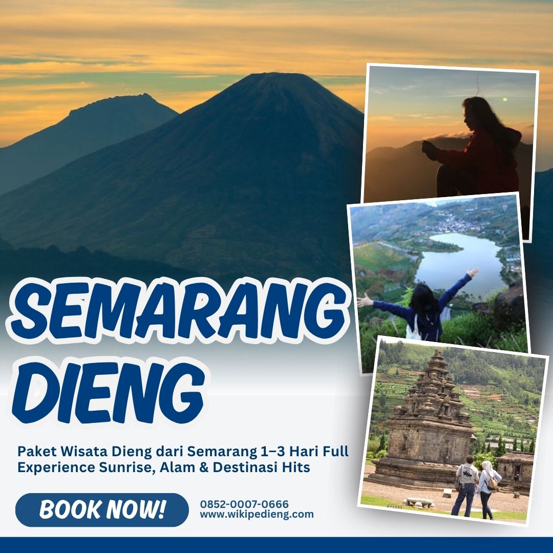 Paket Travel Wisata Dieng dari Semarang